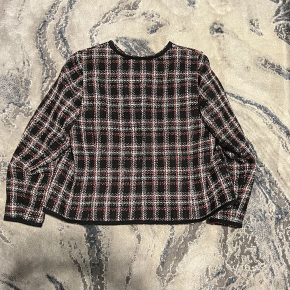 Liz Claiborne Career Woman Tweed Jacket Plus Size 16W - Picture 7 of 7